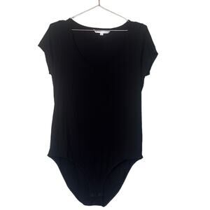 The Nines by Hatch maternity Women’s medium Black bodysuit Lagenlook